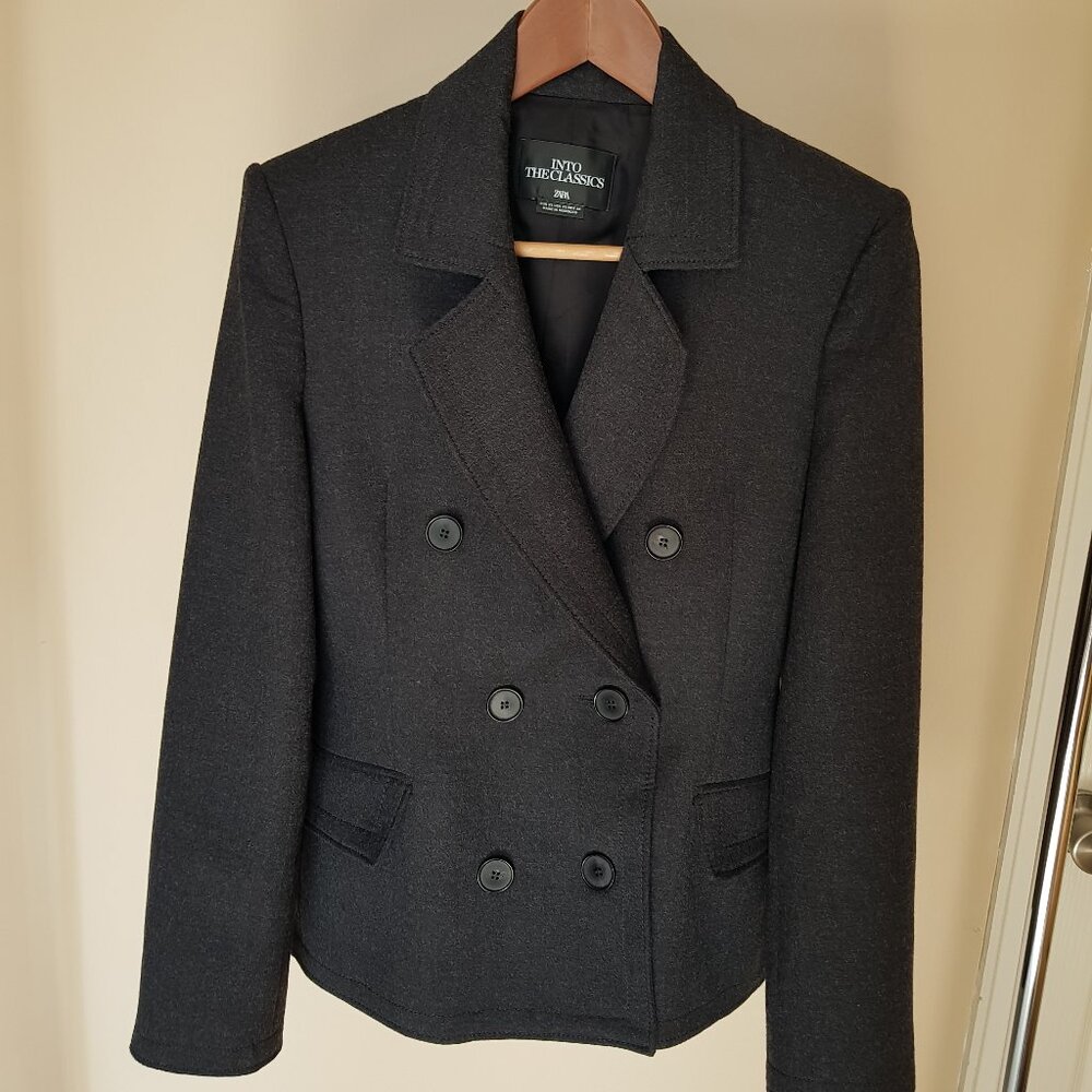 EUC Zara Into the Classics Limited Edition wool blazer